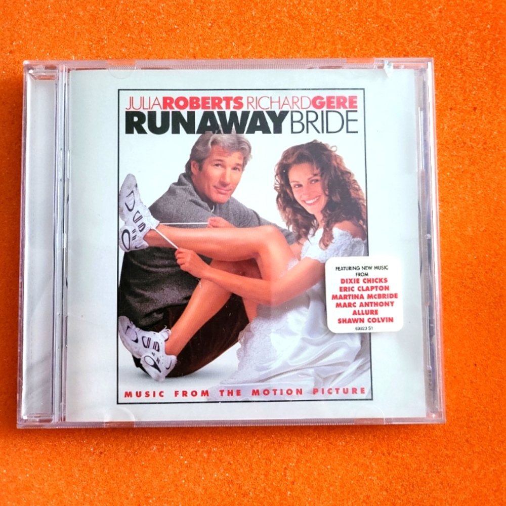 ✨️RUNAWAY BRIDE Music from Motion Picture CD Columbia Sony Music Soundtr…